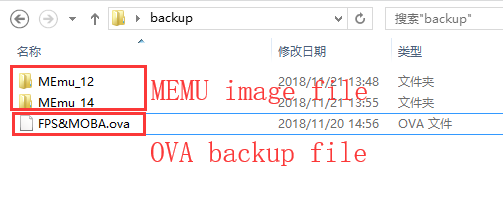 backup/restore VM