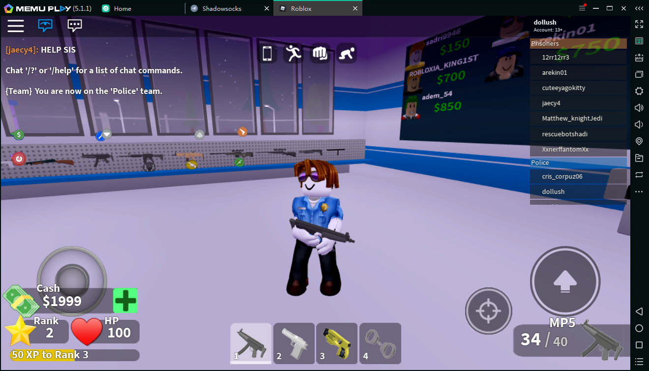 roblox allows cross play between 5 platforms