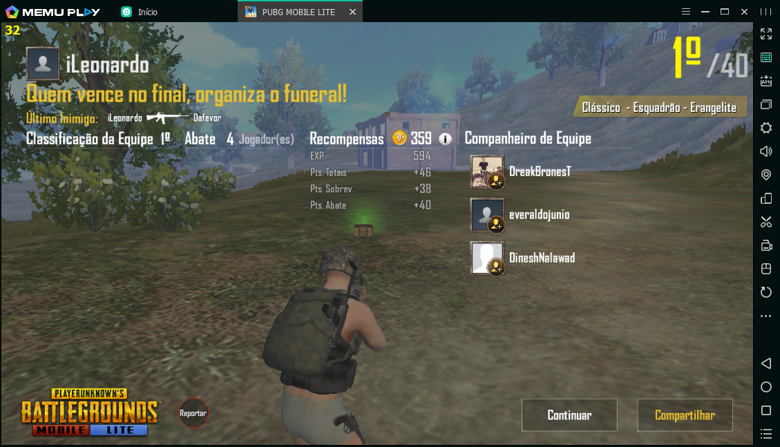 Chicken dinner