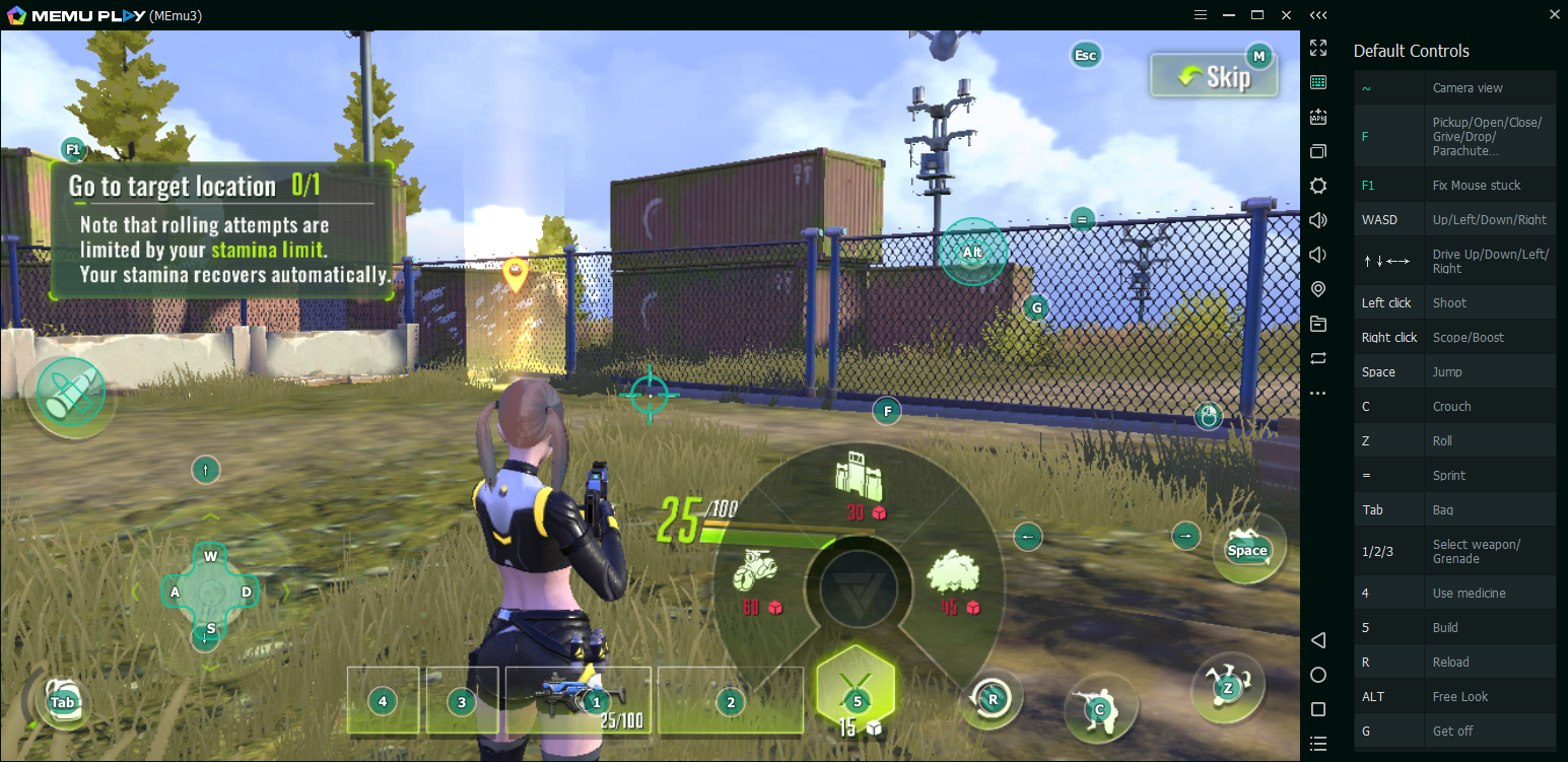 เล่น Cyber Hunter บนคอมด้วย MEMU