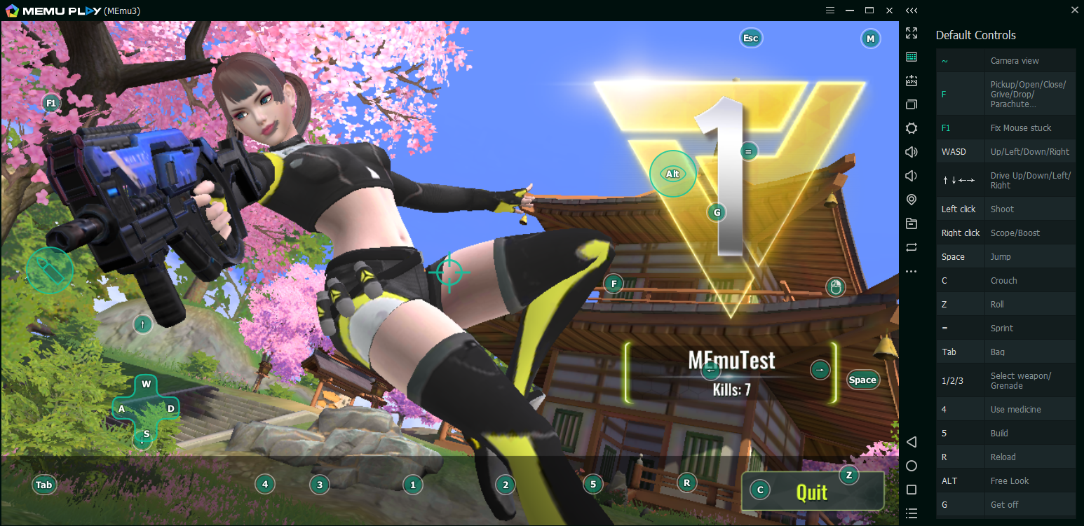 เล่น Cyber Hunter บนคอมด้วย MEMU