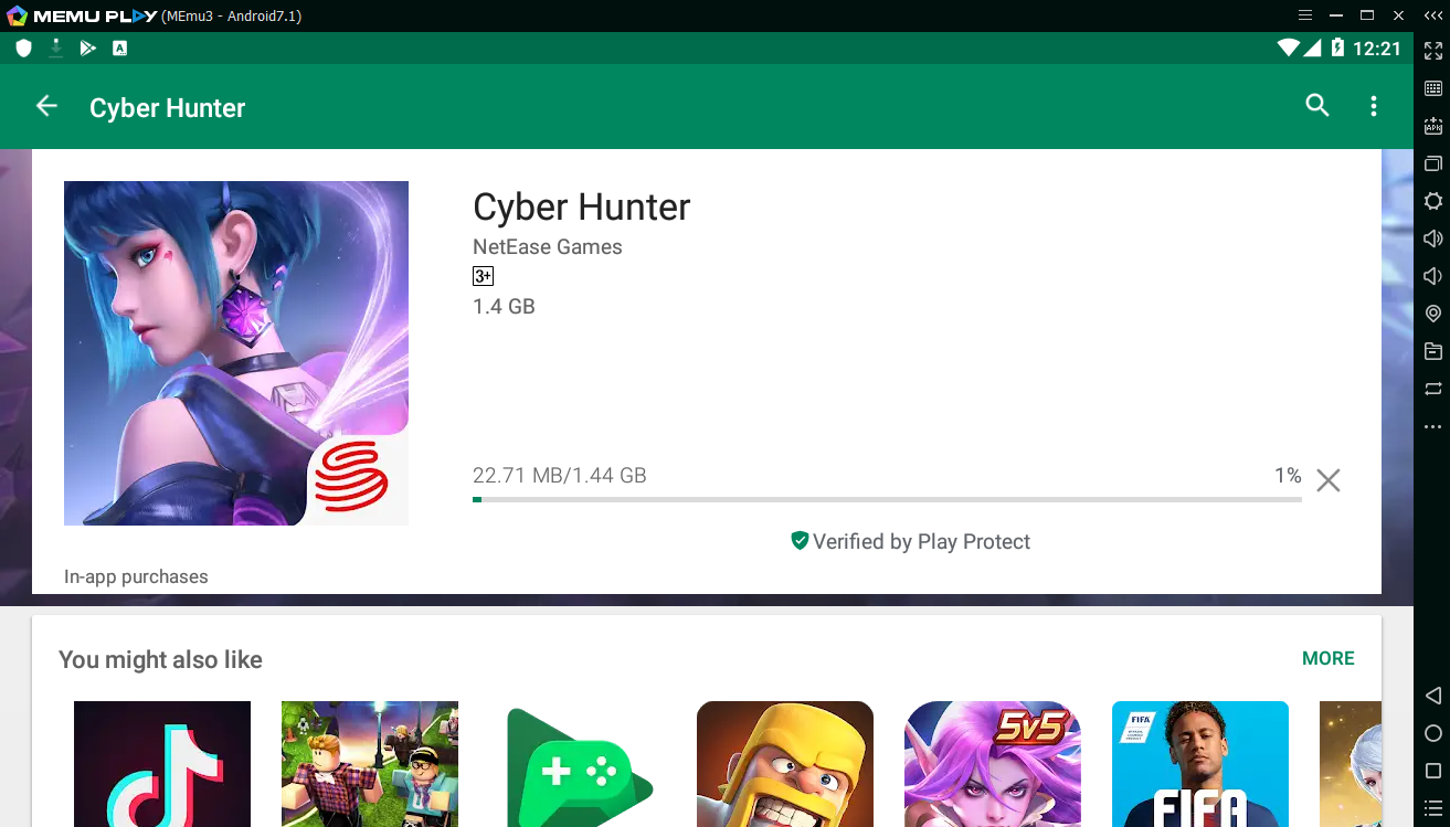 เล่น Cyber Hunter บนคอมด้วย MEMU