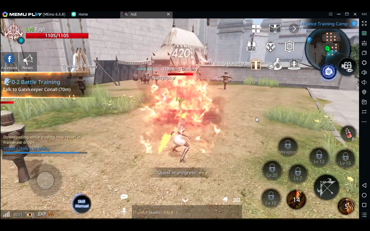 Hướng dẫn cài đặt và chơi AxE: Alliance x Empire trên PC với Memu