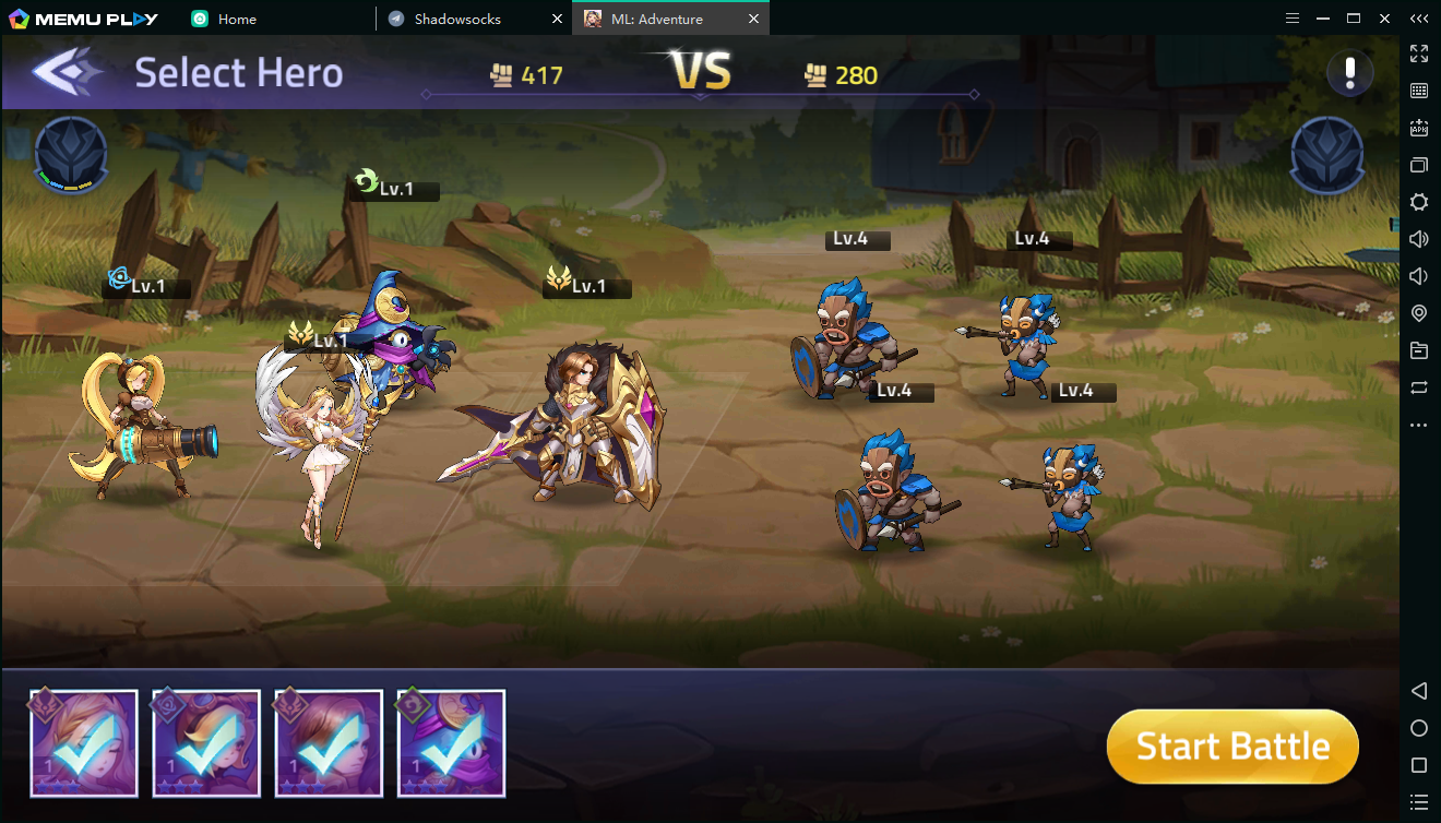 Download and play Mobile Legends: Adventure on PC