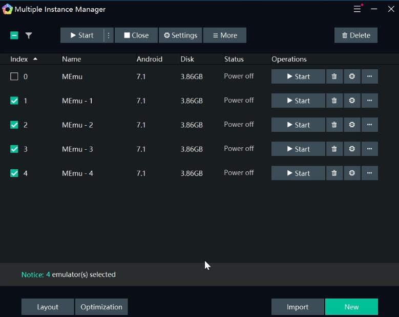 How to create and manage instances using the Multi-instance