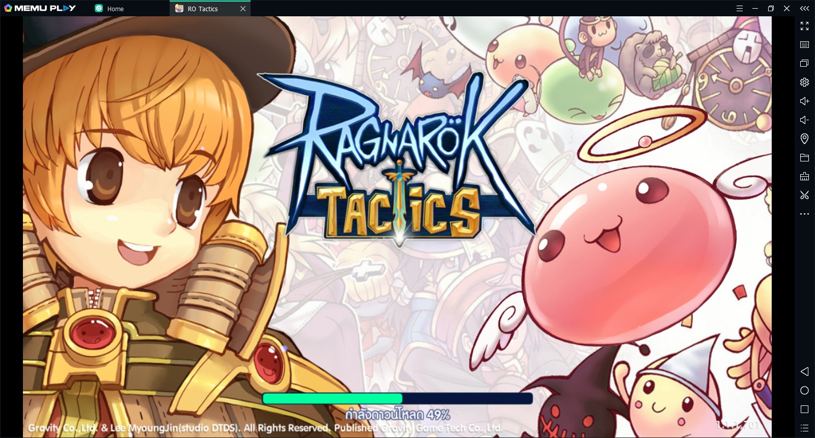 Ragnarok Tactics บนคอมพิวเตอร์