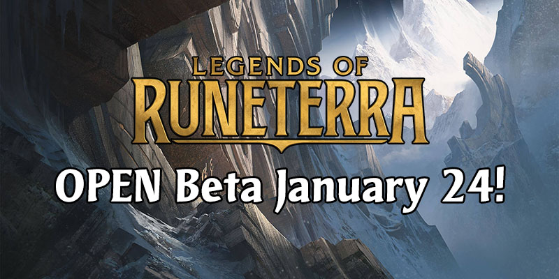Legends of Runeterra beta release date PC