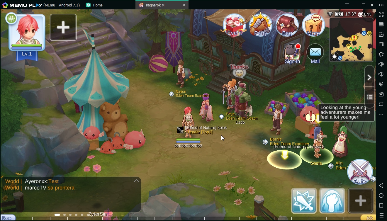 Ragnarok M: Eternal Love на ПК.