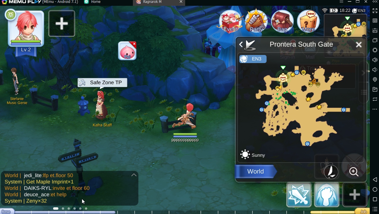 Ragnarok M: Eternal Love на ПК.