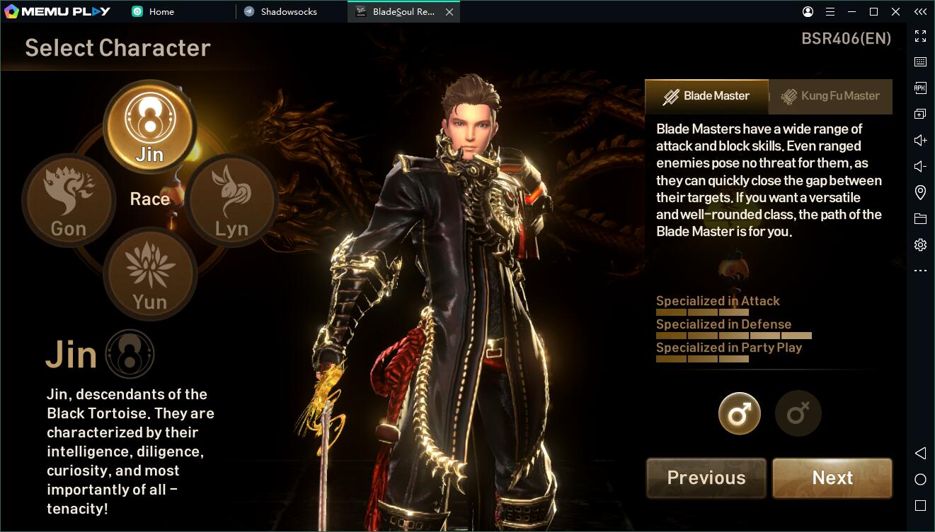 Blade&Soul Revolution blade master