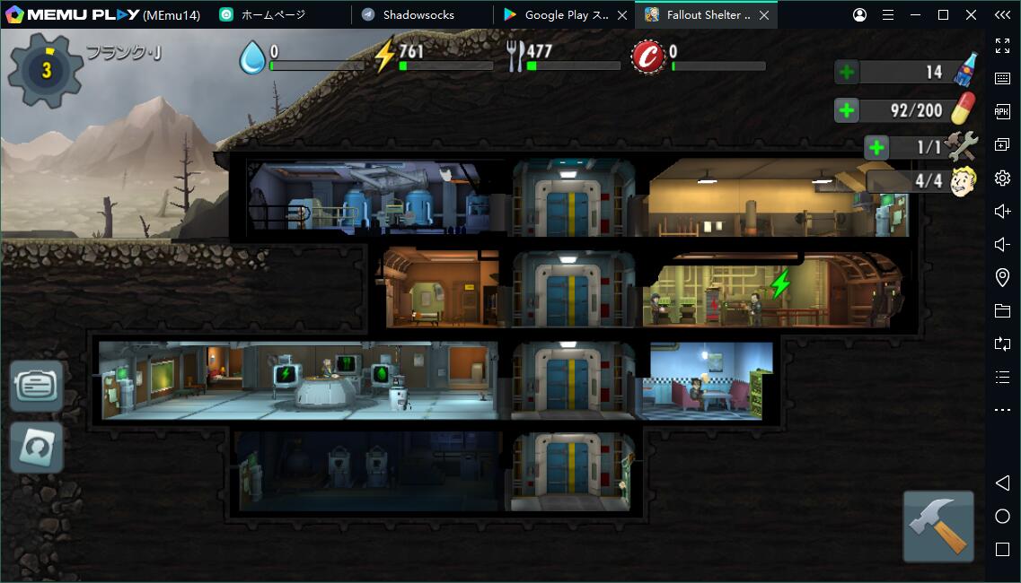 PCでFallout Shelter Onlineを遊んでみた！