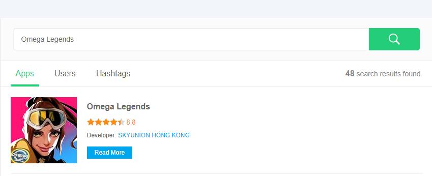 Download Omega Legends APK