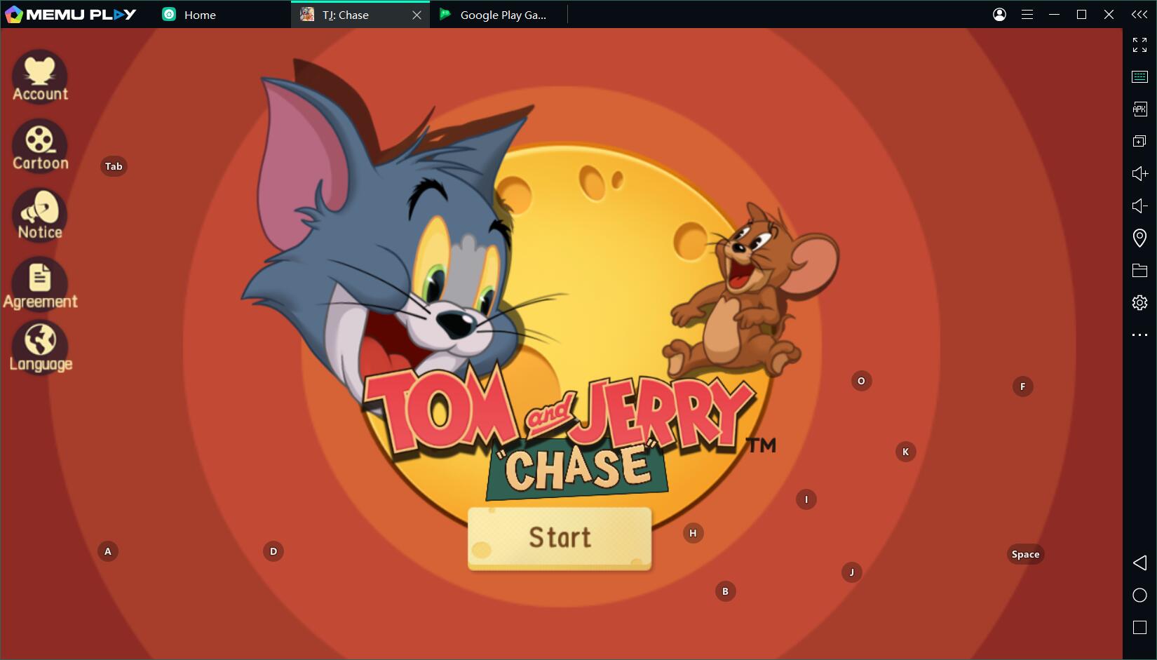 Get Excited to Play Tom and Jerry: Chase on Computer PC
