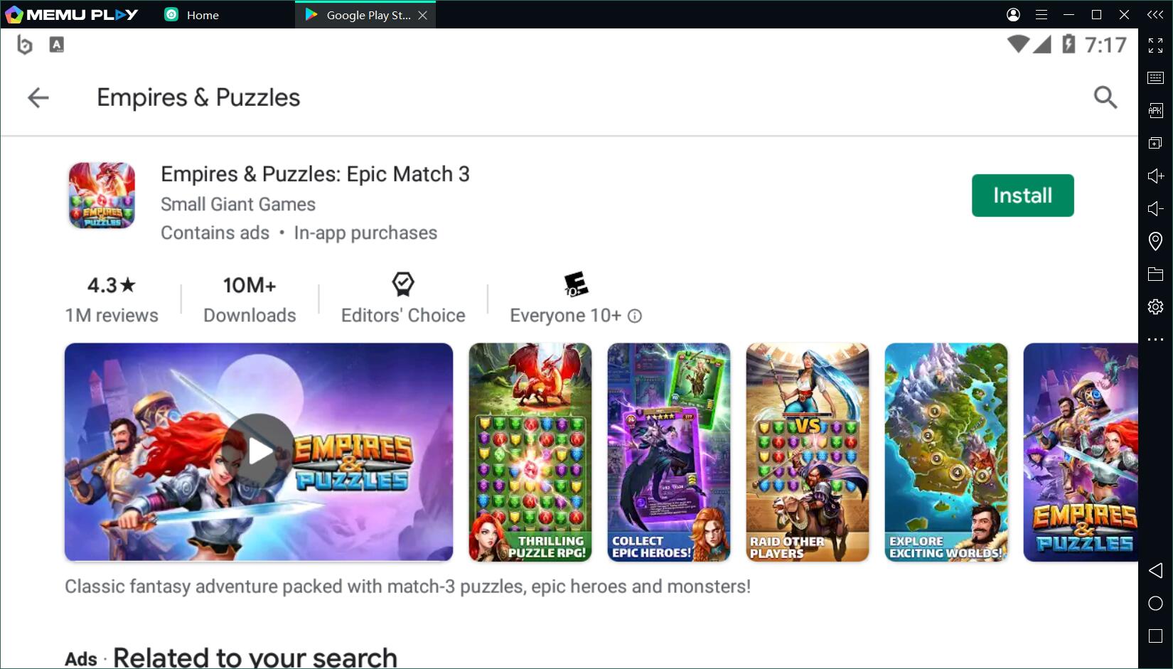 Empires & Puzzles: Match-3 RPG - Apps on Google Play