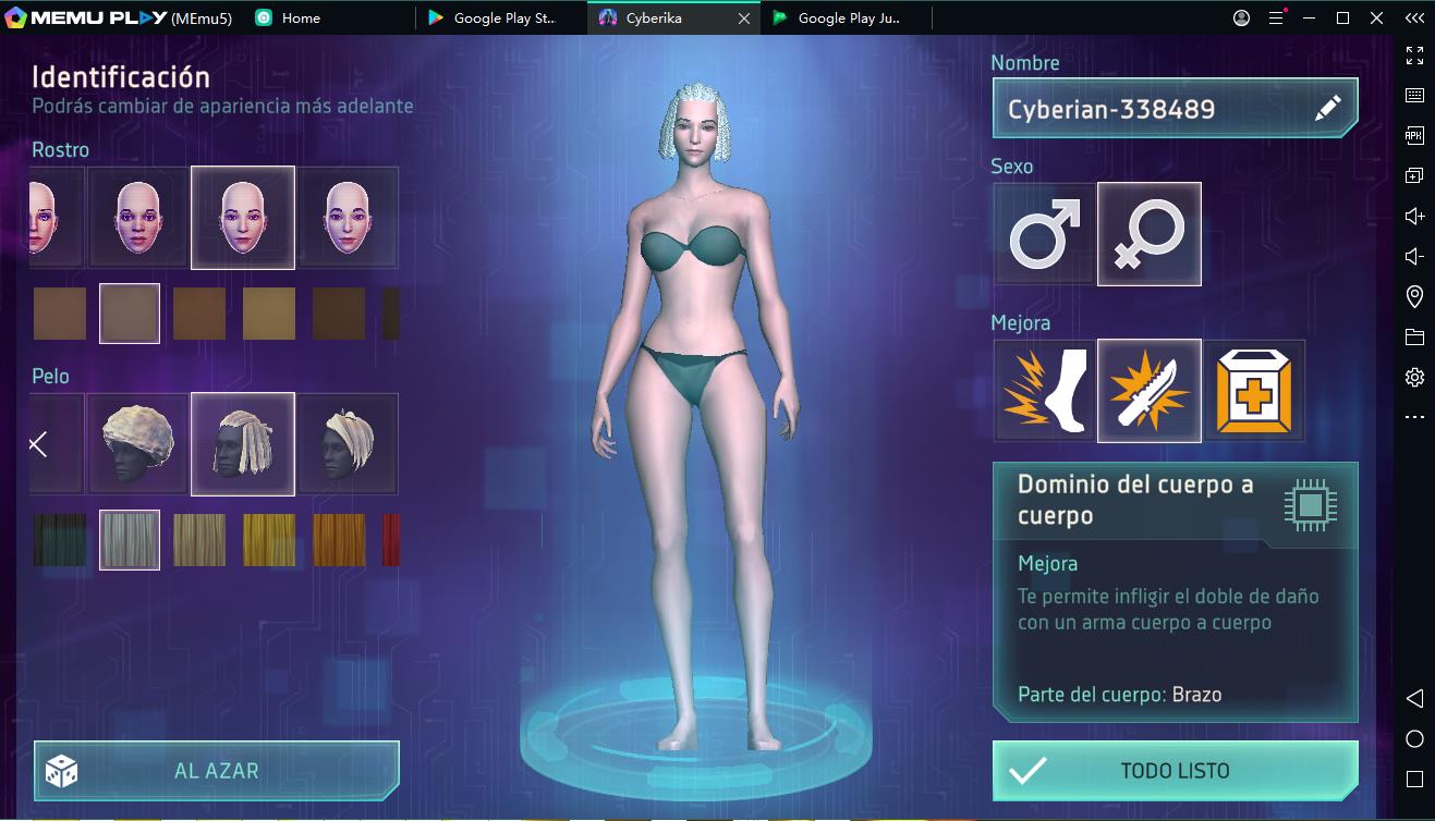 Descargar y jugar juego Cyberika El mundo Cyberpunk en el ordenador