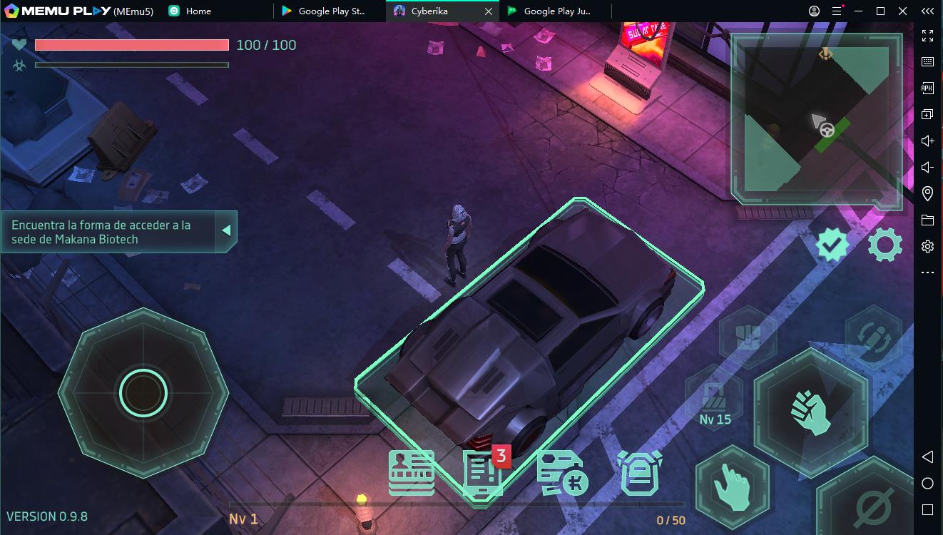 Descargar y jugar juego Cyberika El mundo Cyberpunk en el ordenador