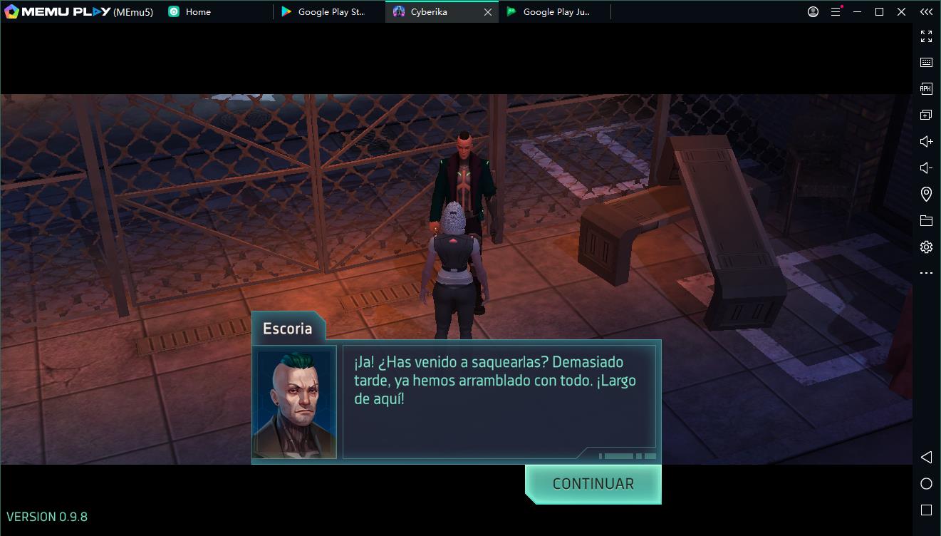 Descargar y jugar juego Cyberika El mundo Cyberpunk en el ordenador