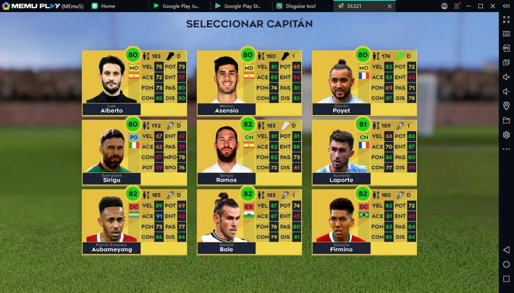 Descargar y jugar juego Dream League Soccer 2021 en el