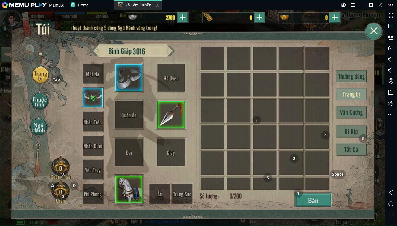 Tải Võ Lâm Truyền Kỳ 1 Mobile trên PC