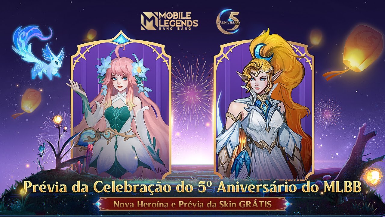 Mobile Legends pra PC: Teaser de Evento do 5º Aniversário para PC