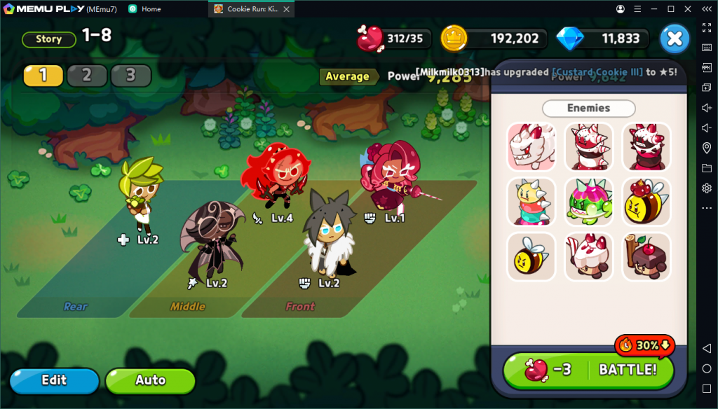 Cookie Run Kingdom on PC sugarysweet exterior can’t hide its cookie