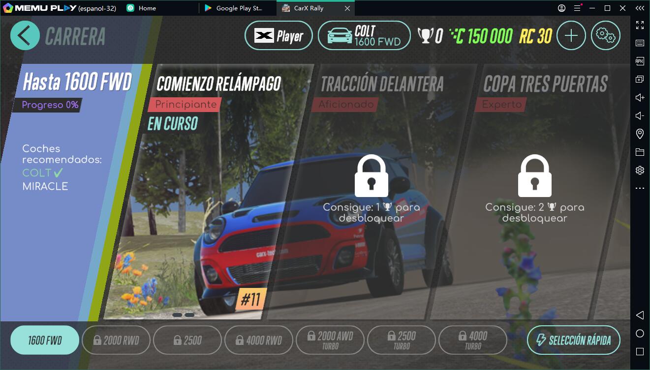 ¡Descarga y jugar CarX Rally‬ en el ordenador！