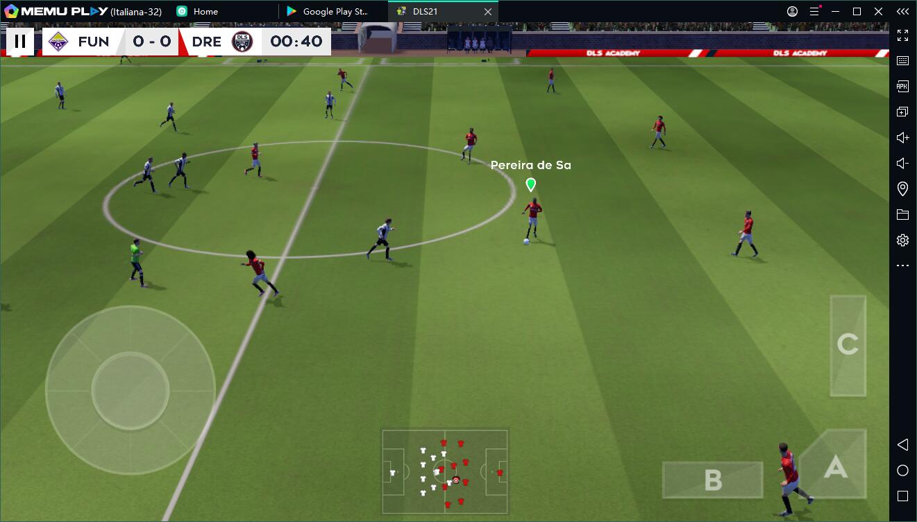Scarica e gioca Dream League Soccer 2021 su PC