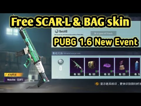 PUBG Mobile: How to get the Malachite Scar-L skin for free in new event PC
