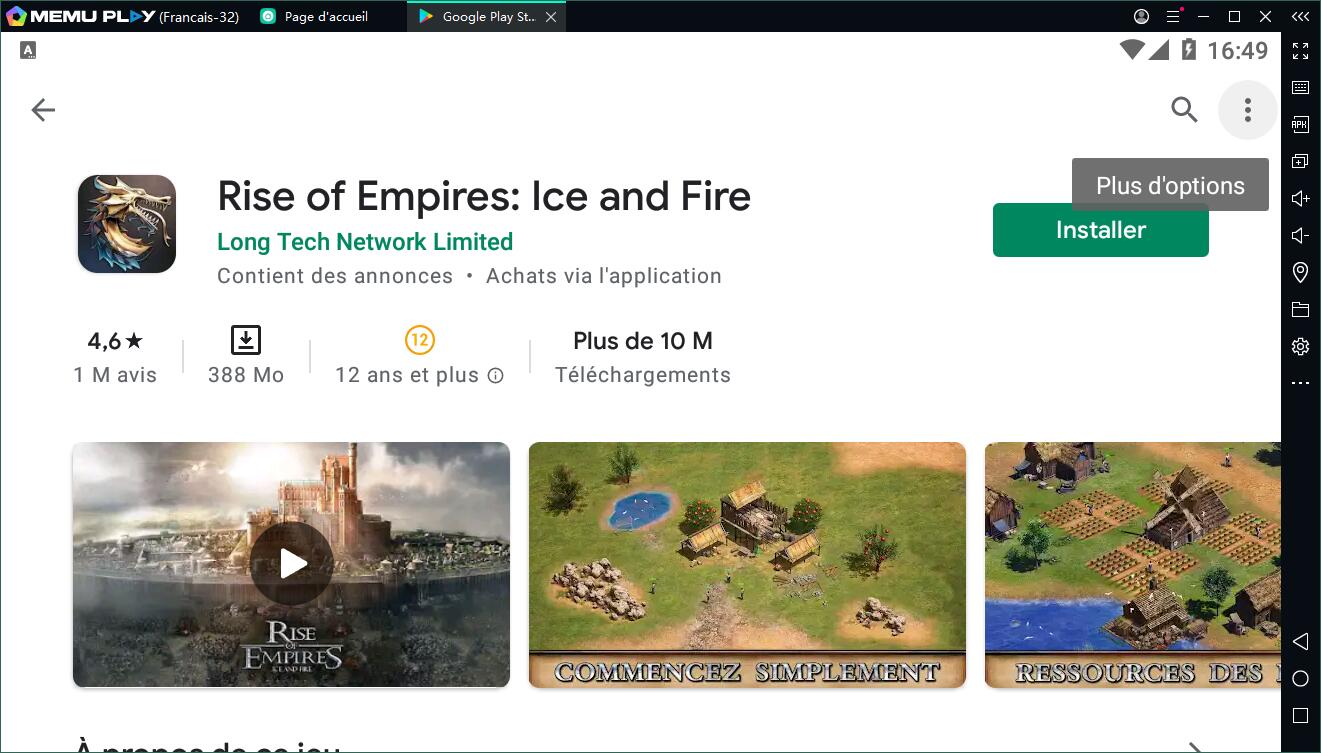 Téléchargez et jouez Rise of Empires: Ice and Fire sur PC