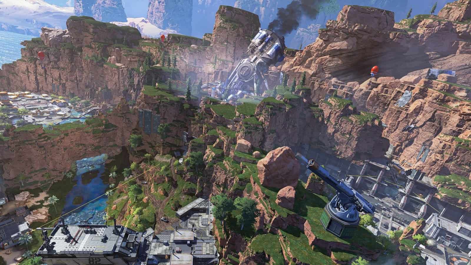 Apex Legends Mobile On Pc Kings Canyon Map Guide With Loot Places And Unique Features Memu Blog