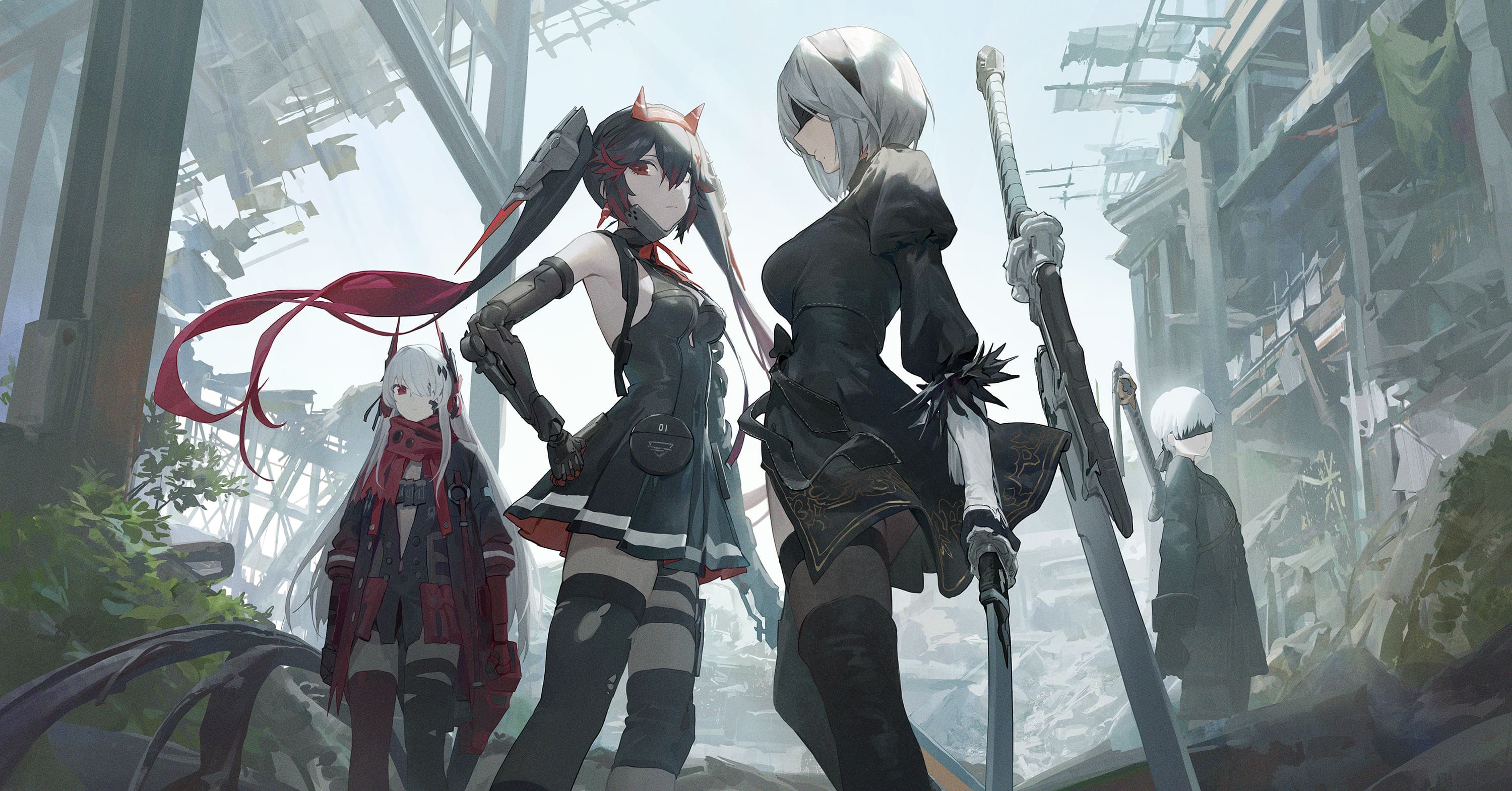 This new action-RPG feels like Nier: Automata as an even more ridiculous  sci-fi anime, and it has no right to be this fun