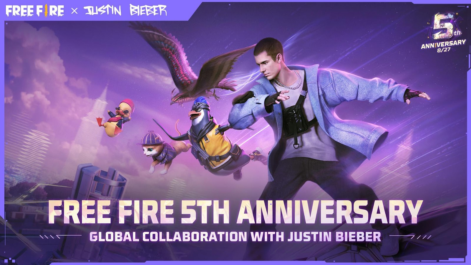 Free Fire x Justin Bieber: Garena announces collaboration with famous singer PC