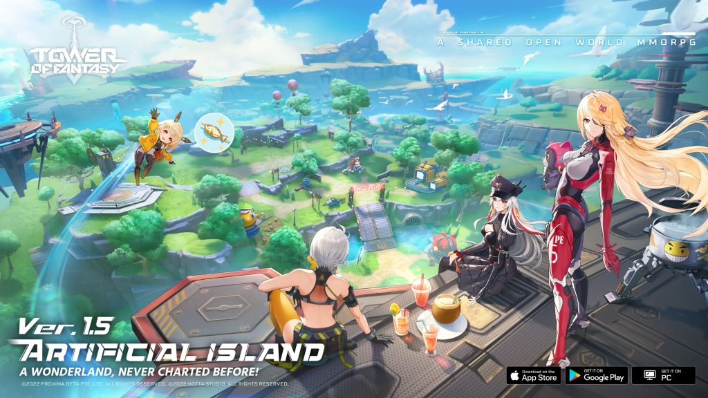 Tower of Fantasy Artificial Island is coming with 1.5 update on September  15, 2022 - MEmu Blog