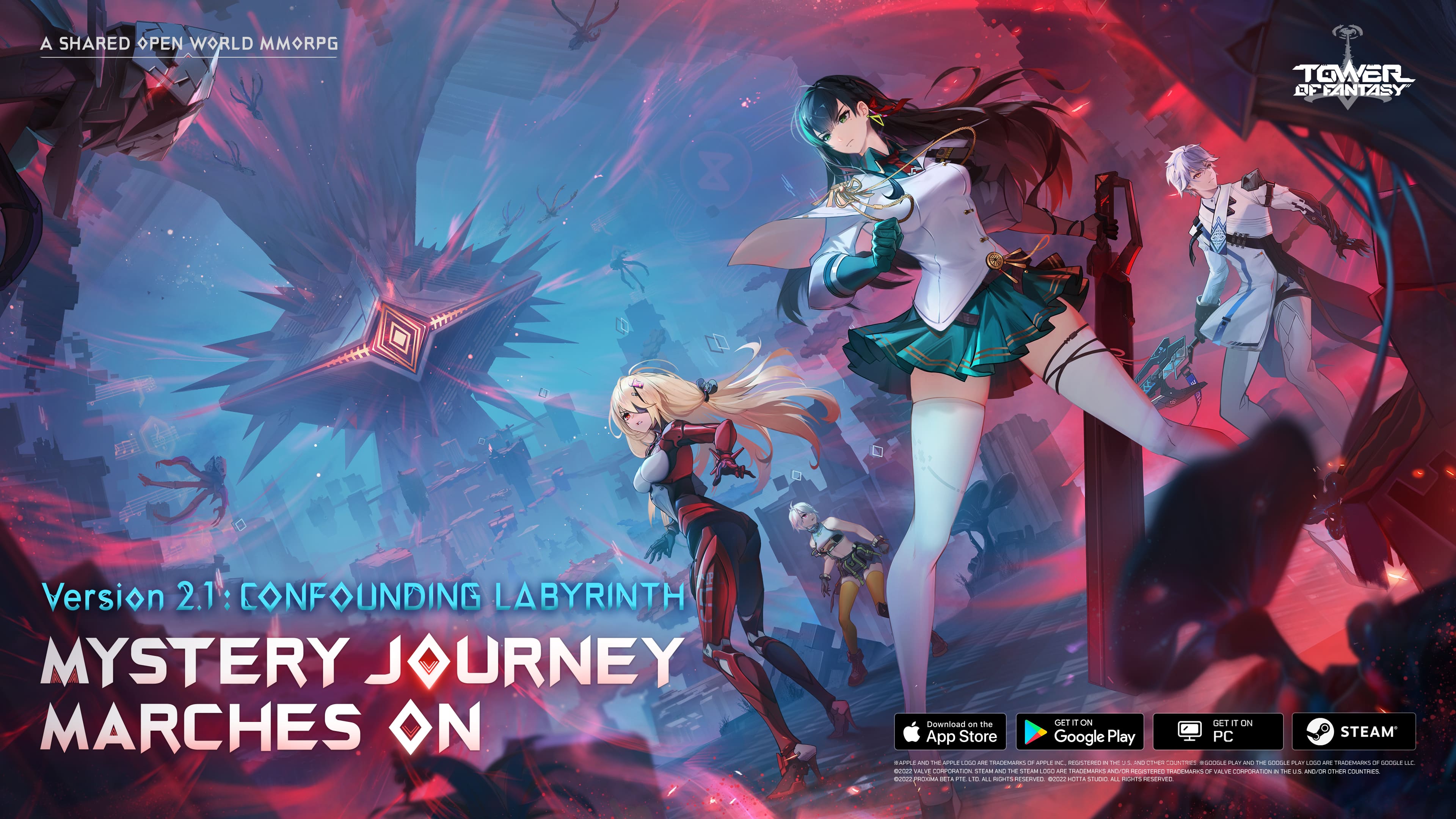 Tower of Fantasy Version 2.1 Confounding Labyrinth update arrives this  November - MEmu Blog