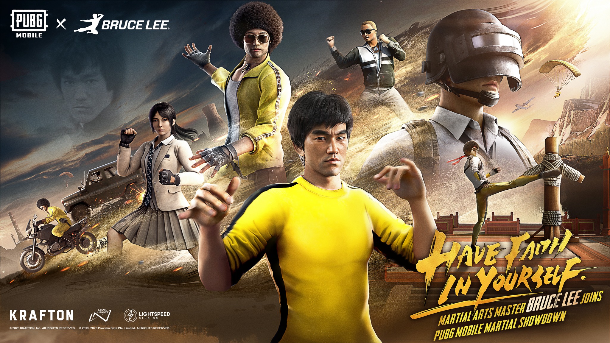 PUBG Mobile x Bruce Lee collaboration brings exclusive in-game challenges and items PC