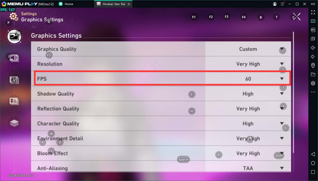 How To Unlock 120 FPS Honkai Star Rail on Memu Emulator MEmu Blog