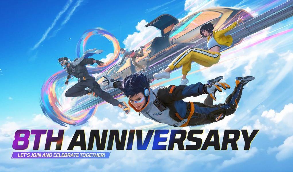 Free Fire 8th Anniversary Celebration brings new Solara map, Solarush! event, Easter Eggs, and more PC