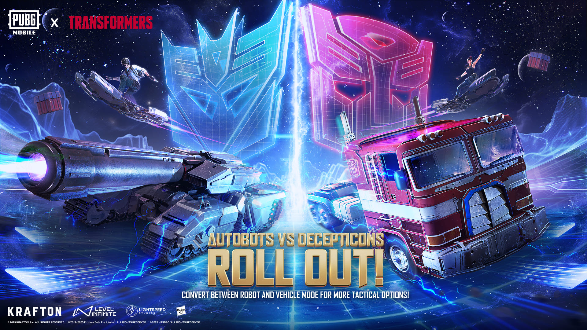 PUBG Mobile x Transformers collab brings new themed events and game modes, starting July 8 PC