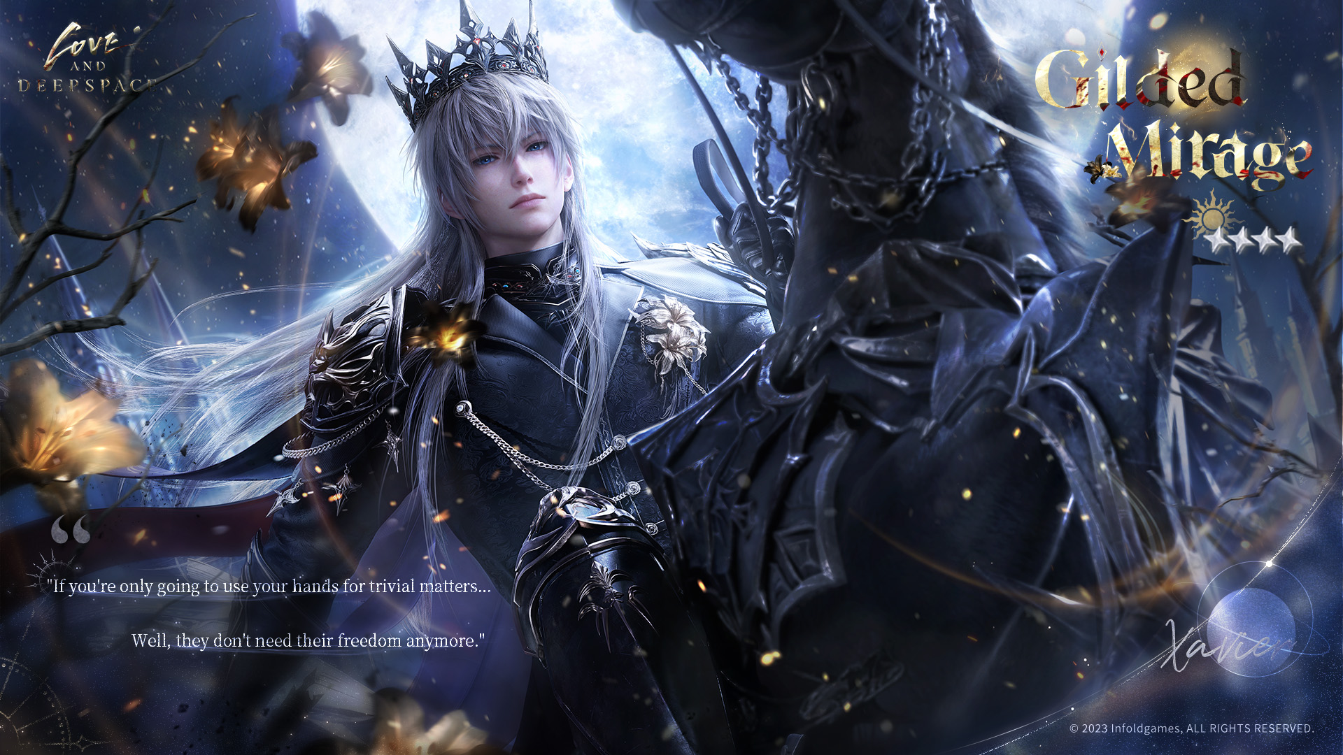 Love and Deepspace Fallen Crown event brings new 5-Star Xavier Myth Pairs, Free 4-Star Memories, Diamonds and more PC