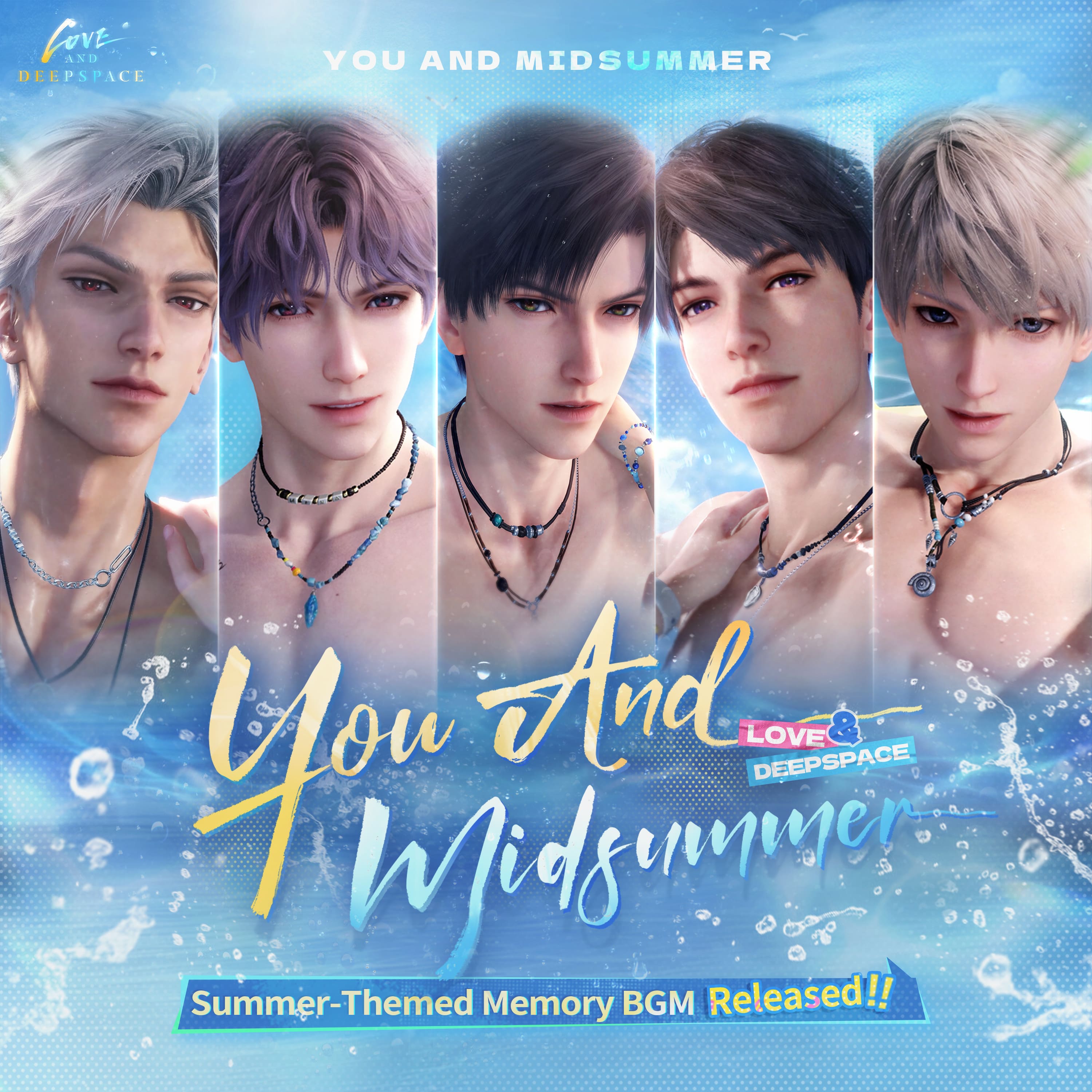Love and Deepspace brings new 5-Star Memory Wish Pool “You and Midsummer” on August 12th, 2025 PC