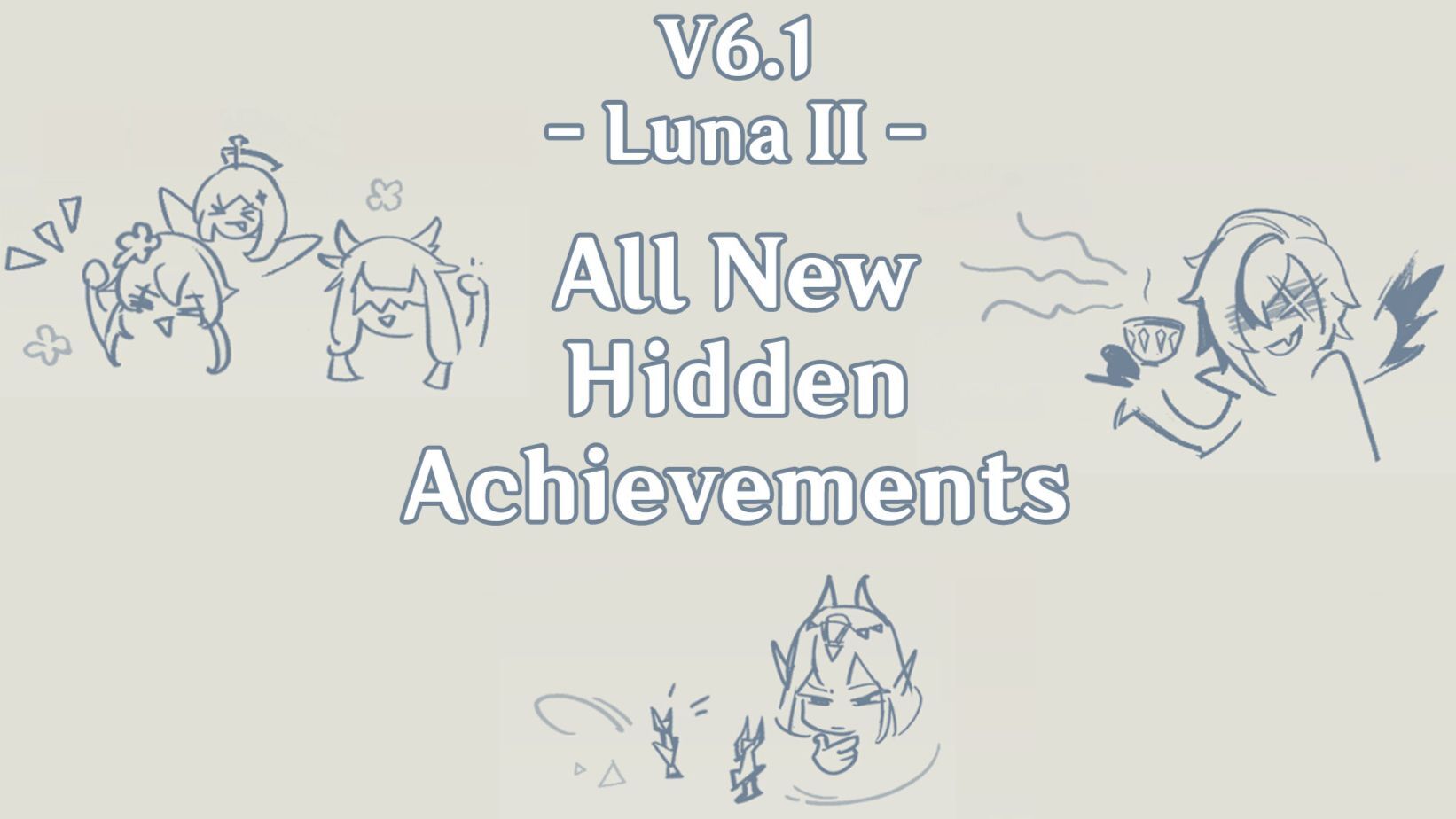 Genshin Impact 6.1 (Luna II)  All New Hidden Achievements পিসি