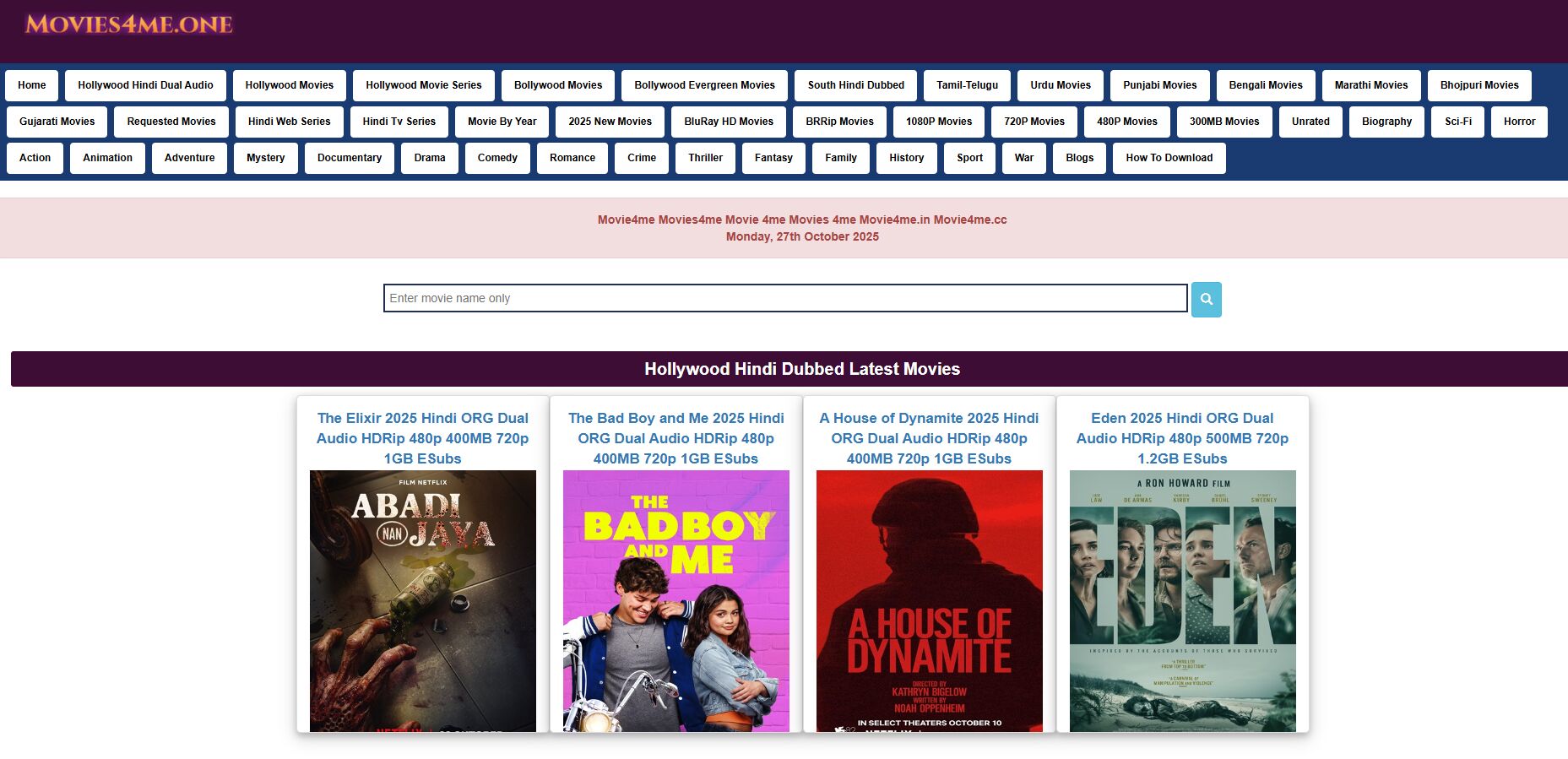 Movie4Me - Download Latest Bolly Holly Movies PC
