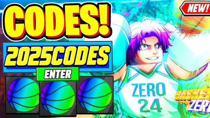 Roblox Basketball Zero Codes ตุลาคม 2025 อัปเดตเรื่อยๆ PC