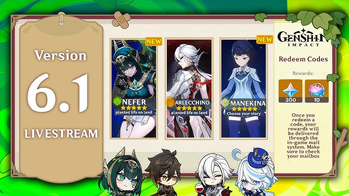 Genshin Impact Version 6.1 update launches Miliastra Wonderland and new character Nefer’s debut this October 22nd, 2025 পিসি