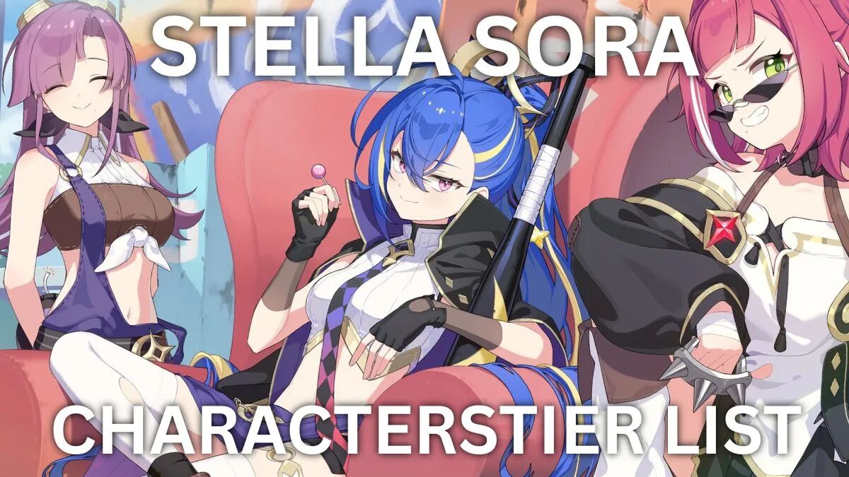 Tier ranking of all characters in Stella Sora November 2025 PC