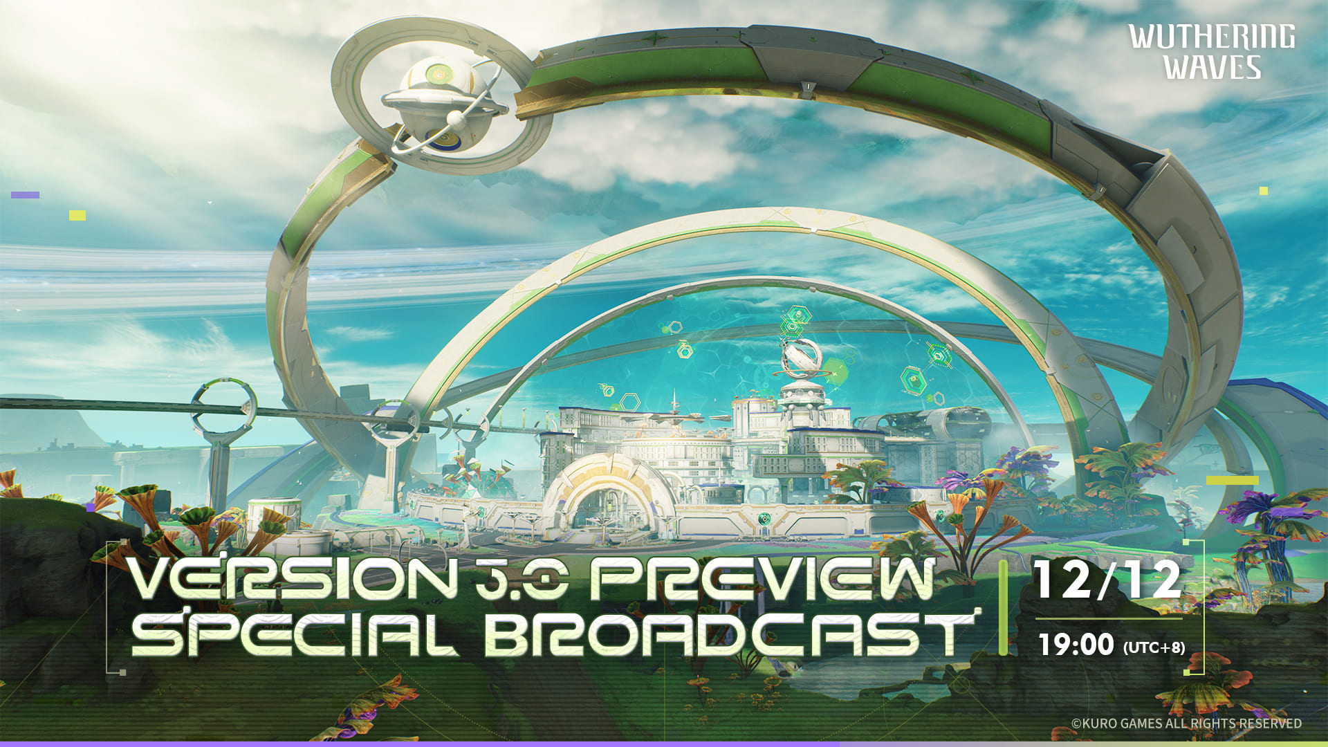 Wuthering Waves Version 3.0 update to release on December 25th, 2025 PC