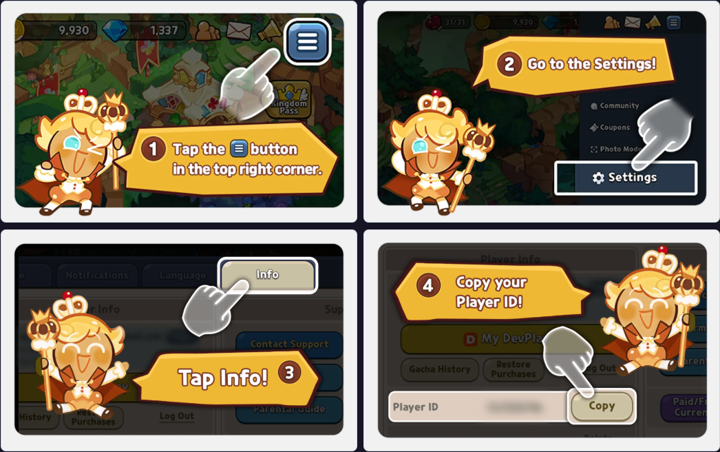 Как активировать коды в Cookie Run: Kingdom