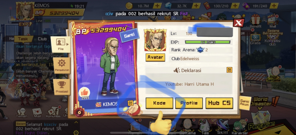 Redeem ONE PUNCH MAN Code