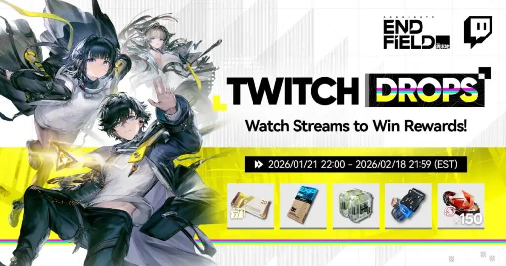 Arknights: Endfield Twitch Drops — How to Get Your Free Rewards PC