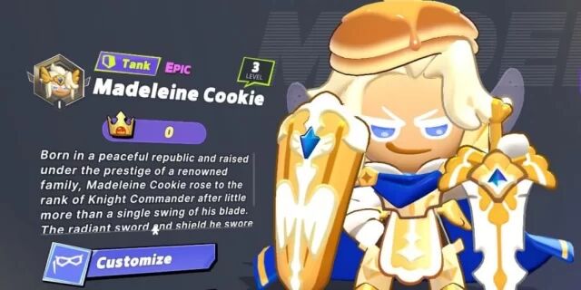 Cookie Run: OvenSmash Madeleine Cookie Build Guide PC